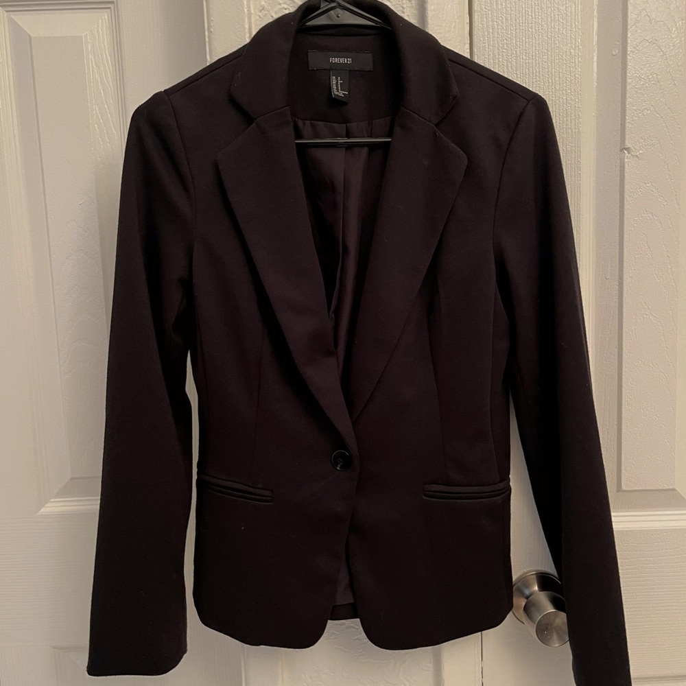 Forever 21 Black Blazer